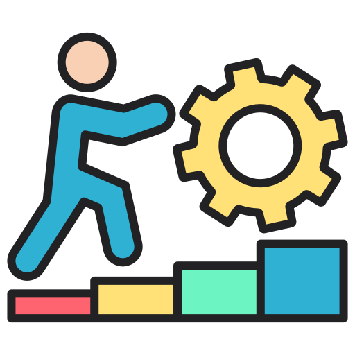 Seamless interior design execution icon