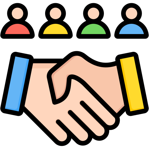 Transparency and trust in interior design icon